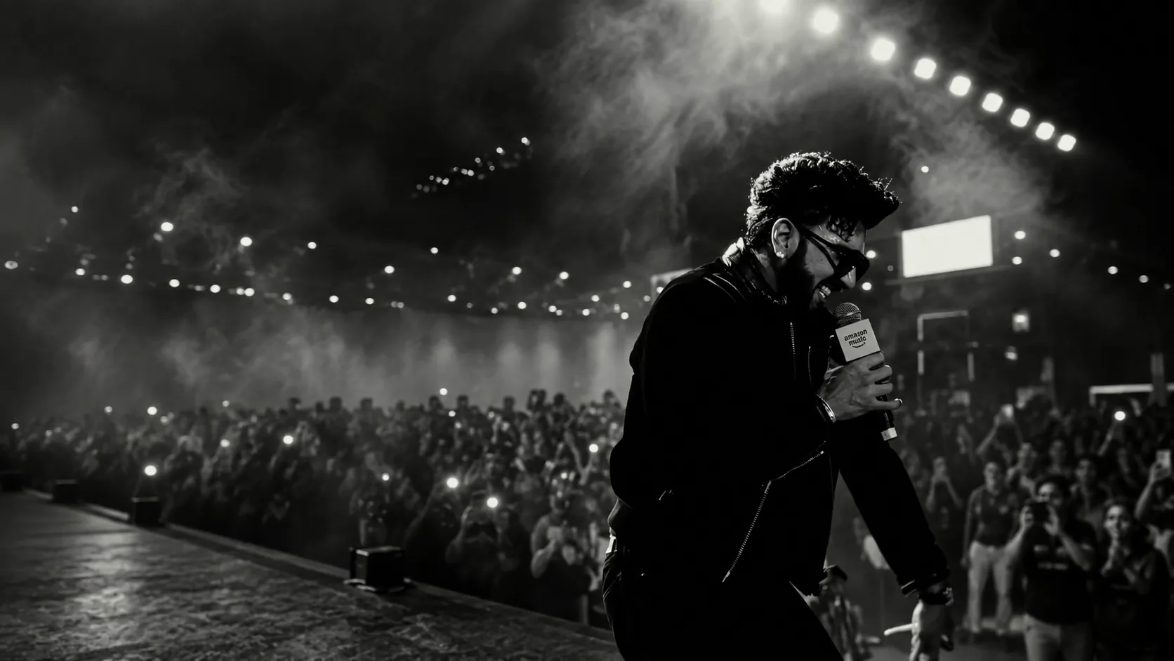 DHURANDHAR × Amazon Music — the launch event, performance to a full crowd